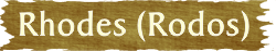 Rhodes (Rodos)